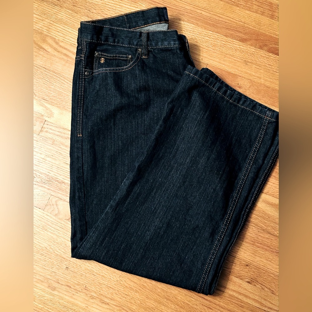Izod Men’s 100% Cotton Relaxed Fit Blue Jeans 38W x 30L